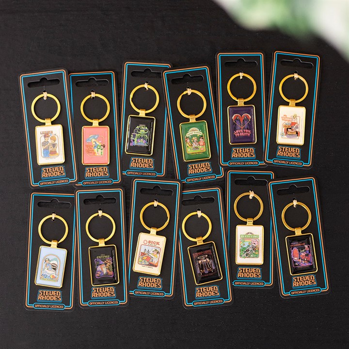 Love You To Death Keyring | Steven Rhodes