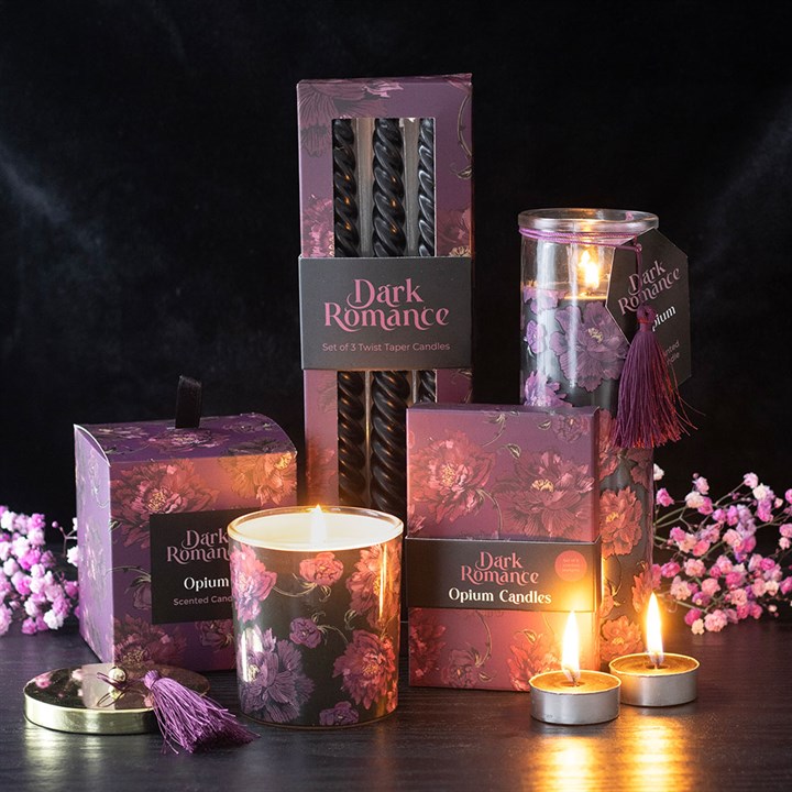 Dark Romance Opium Scented Candle