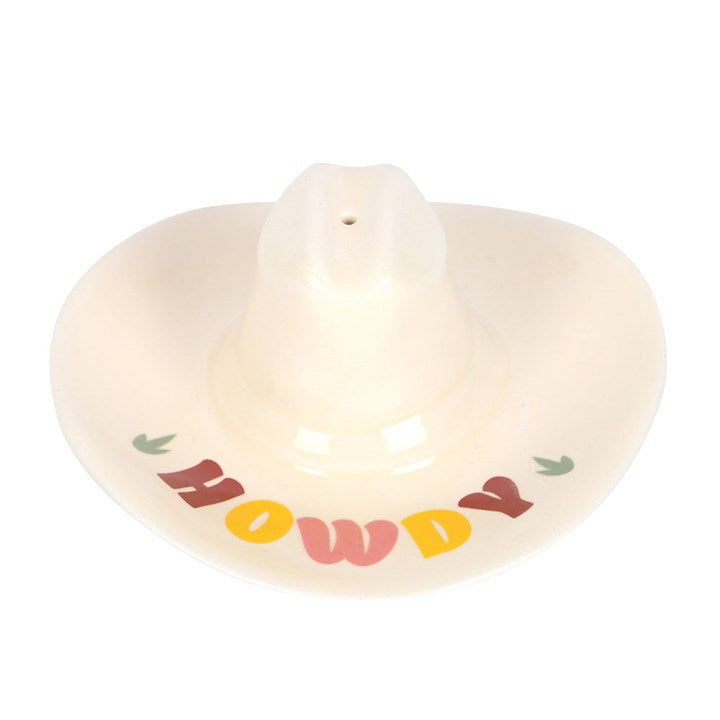 Eleanoras Howdy Cowboy Hat Incense Stick Holder Incense Holders