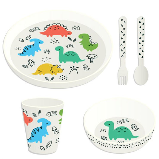 Eleanoras DINOSAURIA JR 5 PIECE DINNER SET Tableware Sets