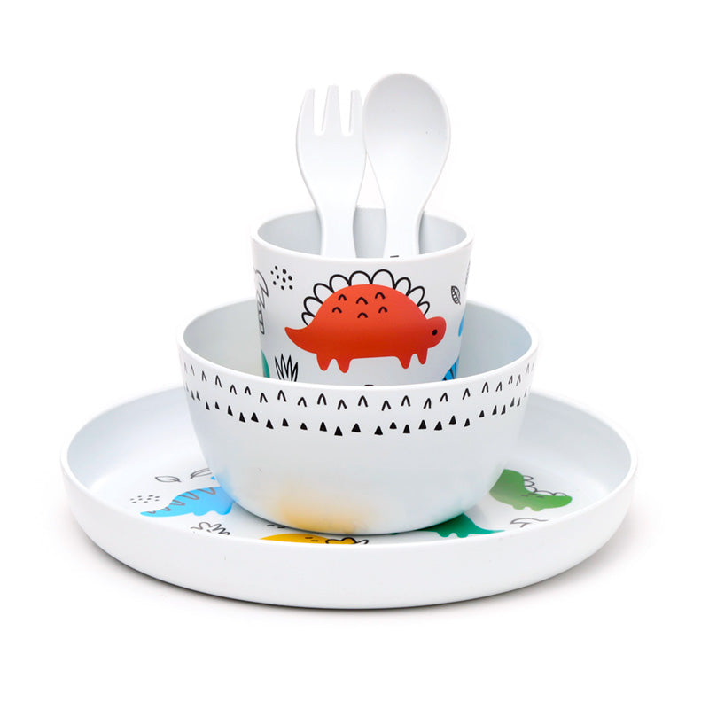 Eleanoras DINOSAURIA JR 5 PIECE DINNER SET Tableware Sets