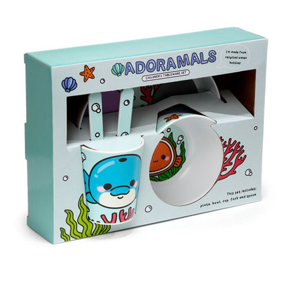 Eleanoras ADORAMALS SEALIFE 5 PIECE DINNER SET Tableware Sets