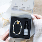 Eleanoras Friendship Clear Quartz Essential Oil Bracelet Bracelets