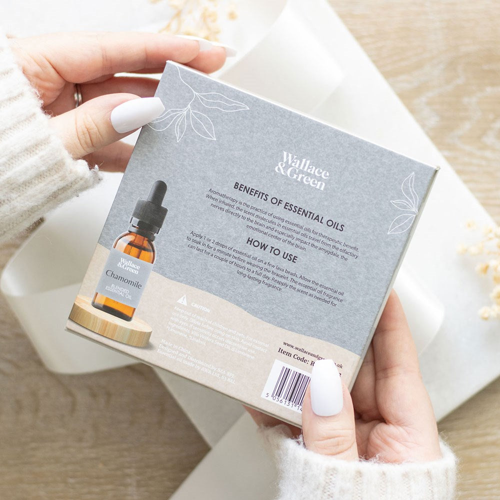 Eleanoras Friendship Clear Quartz Essential Oil Bracelet Bracelets