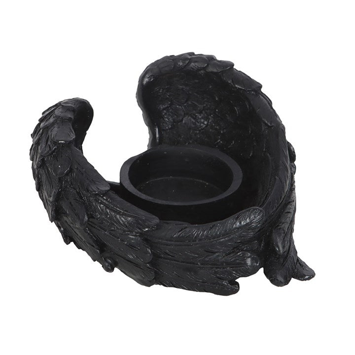 Eleanoras Raven Wings Tealight Candle Holder Candle Holders