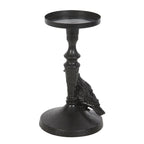 Eleanoras Mystic Raven Pillar Candle Holder Candle Holders