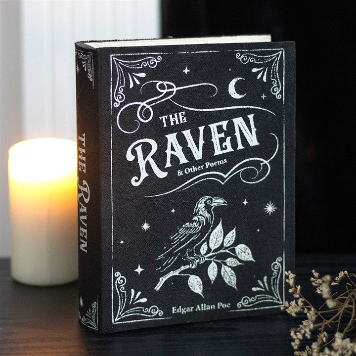 Eleanoras The Raven Book Shaped Storage Box Boxes & Chests