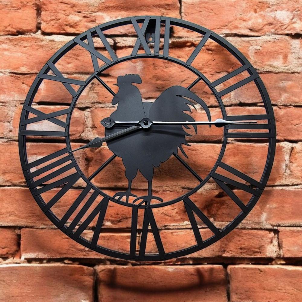 ROMAN CHICKEN CLOCK