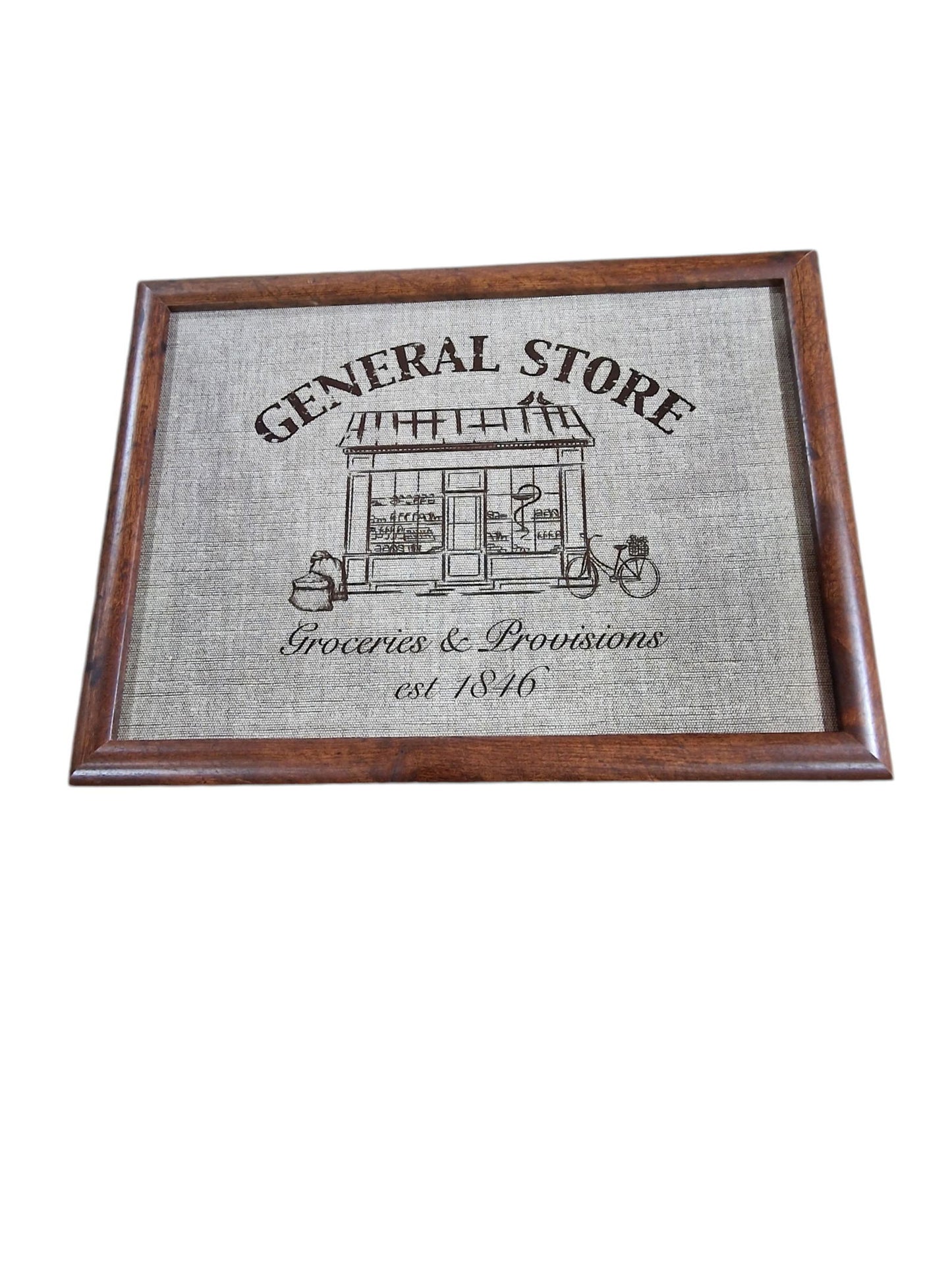 Eleanoras GENERAL STORE LAP TRAY  43x32cm 