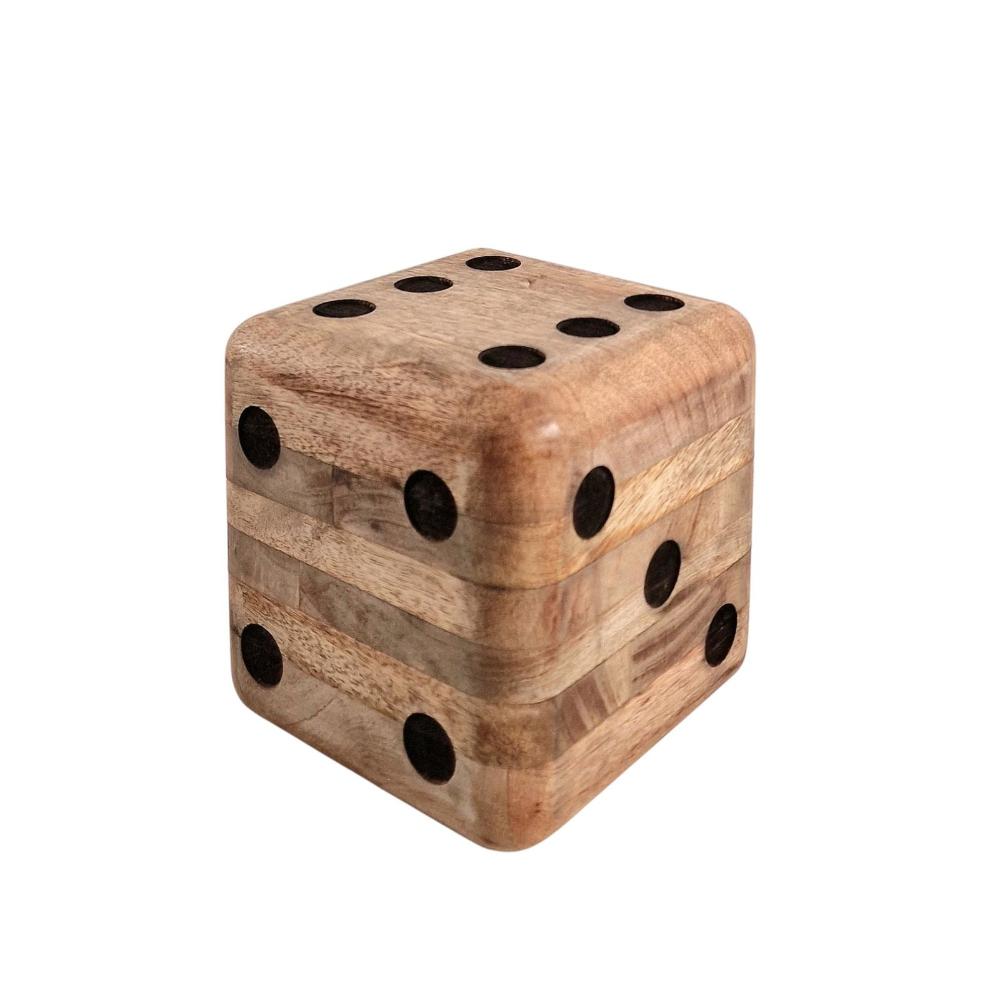 Eleanoras WOODEN DICE DOORSTOP Door Stops