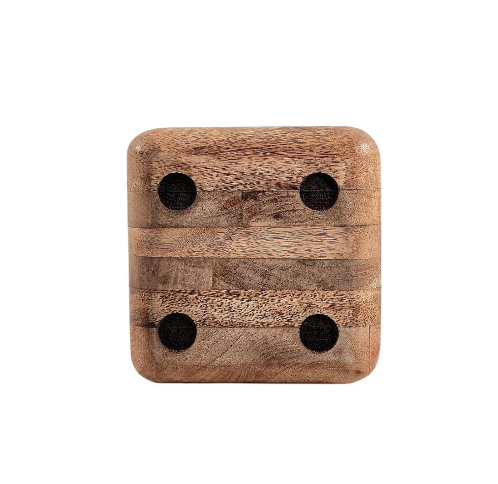 Eleanoras WOODEN DICE DOORSTOP Door Stops