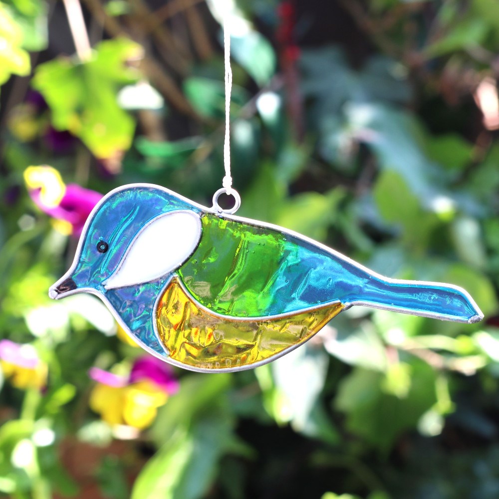 Eleanoras Blue Tit Bird Suncatcher Suncatchers