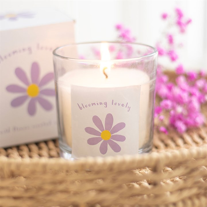 Eleanoras Blooming Lovely Daisy Wildflower Candle Candles