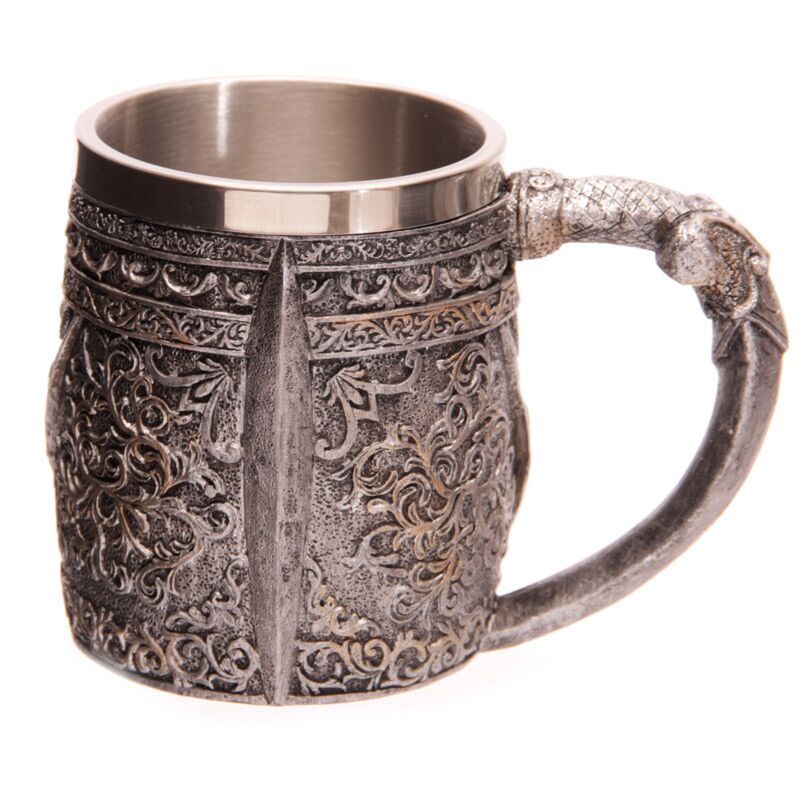 Eleanoras Decorative Skull Warrior Tankard 