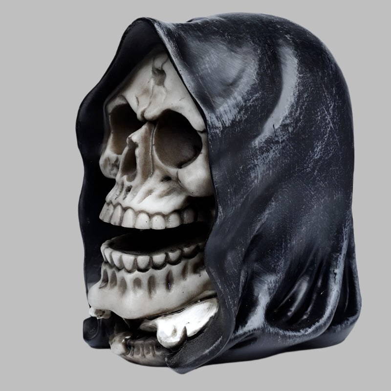 Eleanoras The Reaper Skull Head Ornament Figurines & Sculptures