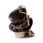 Steampunk Style Skull with Gas Mask & Top Hat