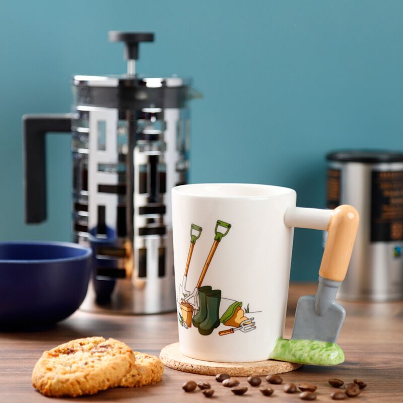 Garden Trowel Shaped Handle Mug