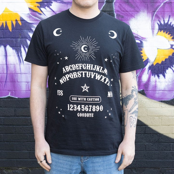 Eleanoras Black Talking Board Unisex T-shirt Size XL 