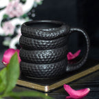 Eleanoras Black Snake Mug Mugs