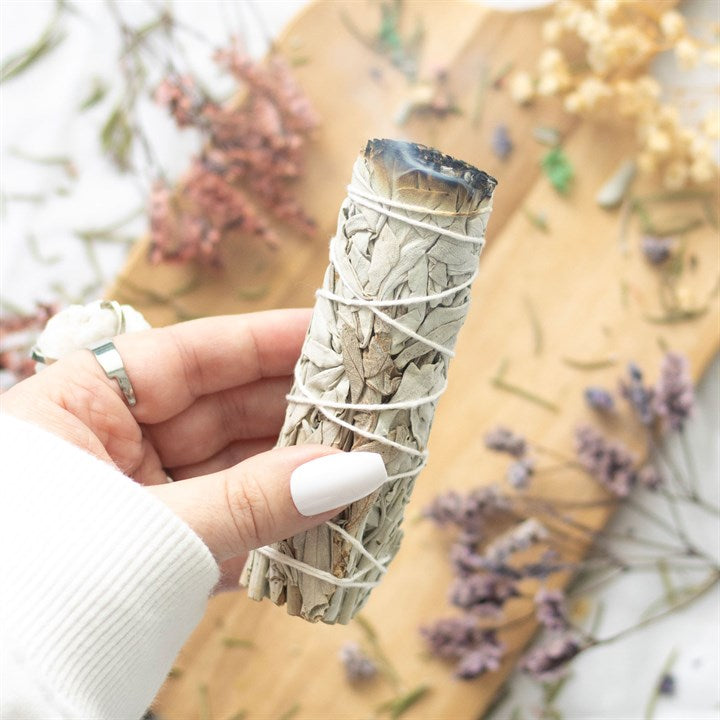 Eleanoras White Sage Smudge Stick Wand 10cm Smudge Sticks