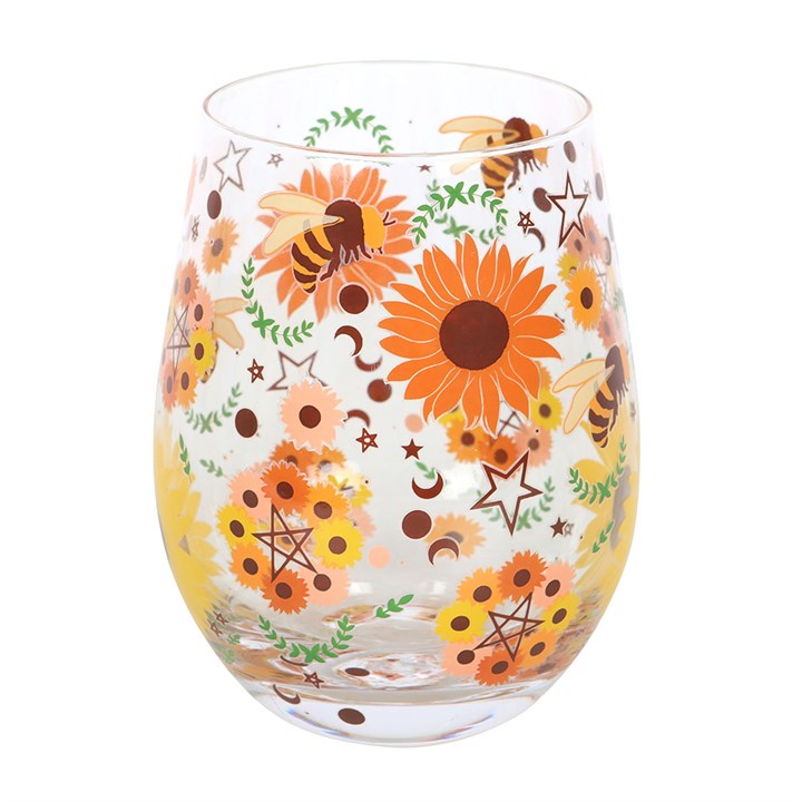 Eleanoras Summer Solstice Print Stemless Glass 