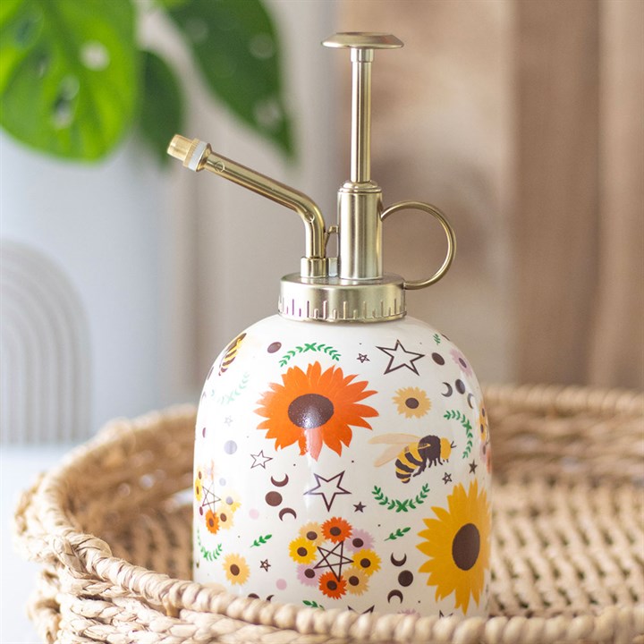 Eleanoras Summer Solstice Print Ceramic Plant Mister Garden Accessories