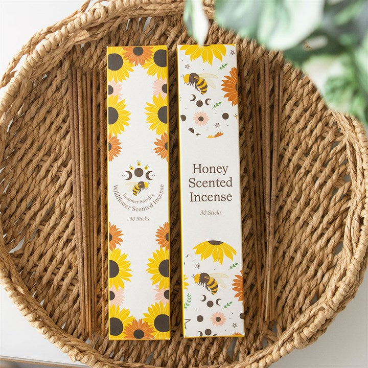 Eleanoras Set of 2 Honey and Wildflower Incense Stick Packs Incense Sticks