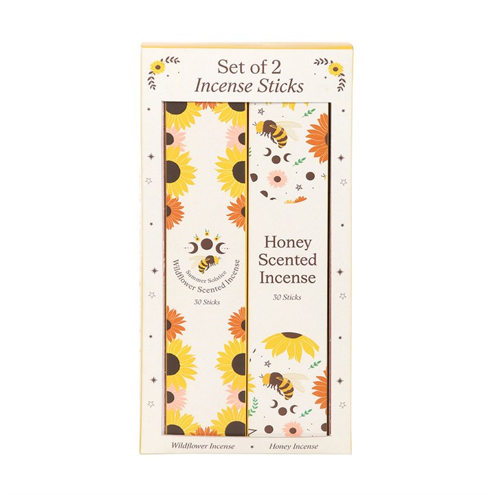 Eleanoras Set of 2 Honey and Wildflower Incense Stick Packs Incense Sticks