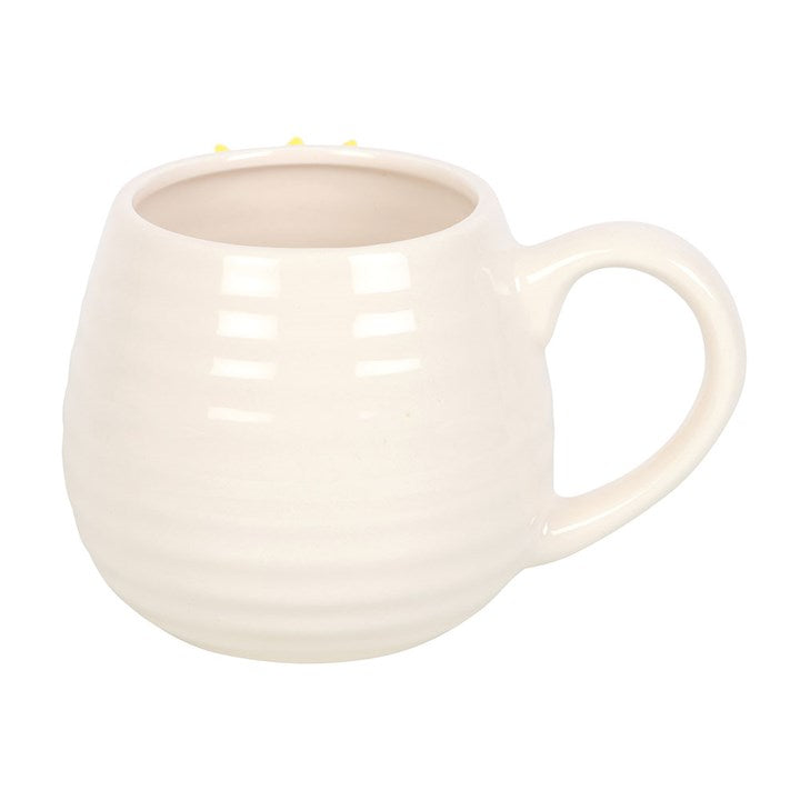 Eleanoras Hello Sunshine Rounded Mug With 3D Flower Mugs