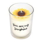 Eleanoras You Are My Sunshine Candle with 3D Sunflower 