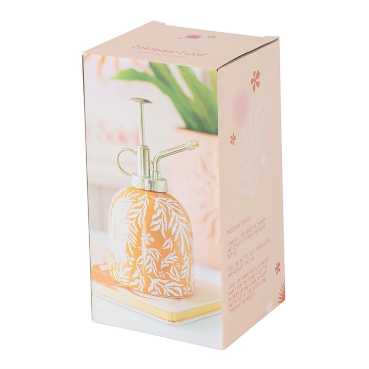 Eleanoras Summer Leaf Print Plant Mister Garden Accessories