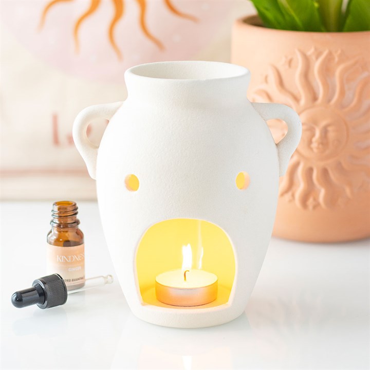 Eleanoras Vase Shaped Oil Burner & Wax Warmer Oil Burners