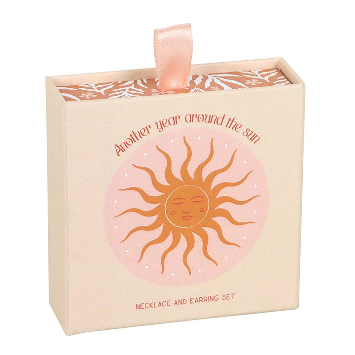 Eleanoras Sun Earring & Necklace Set Jewellery