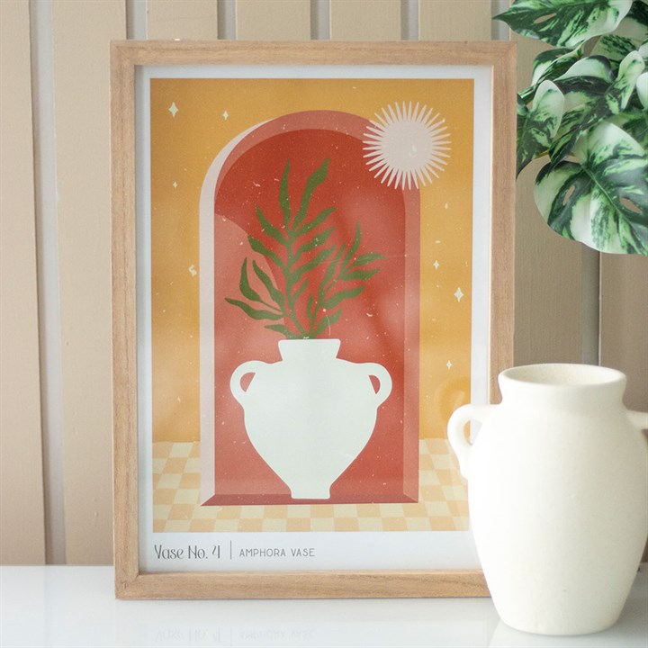 Eleanoras Vase No.4 Framed Wall Art Print Framed Prints