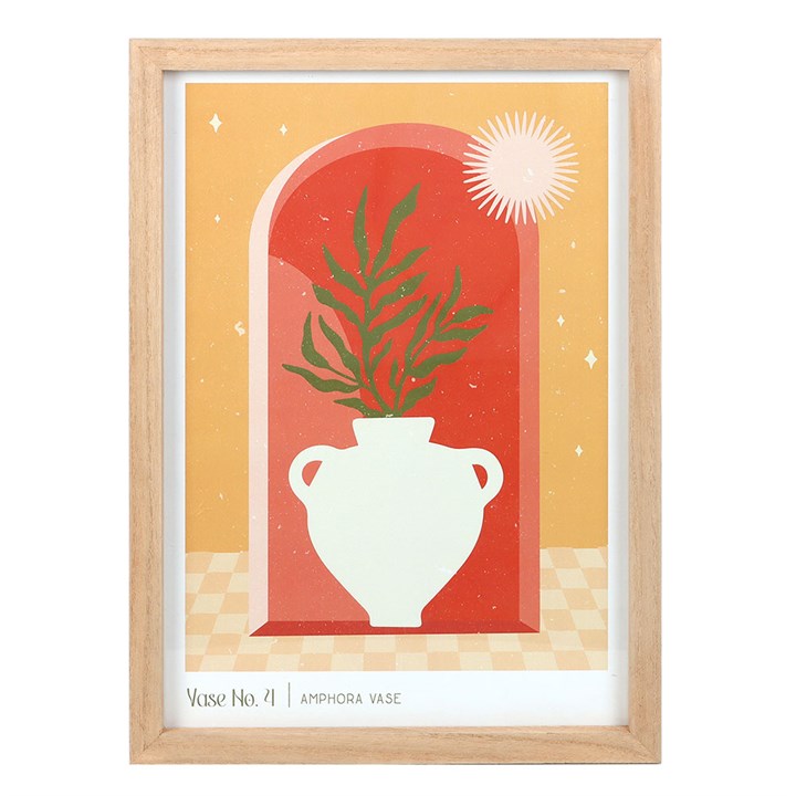 Eleanoras Vase No.4 Framed Wall Art Print Framed Prints