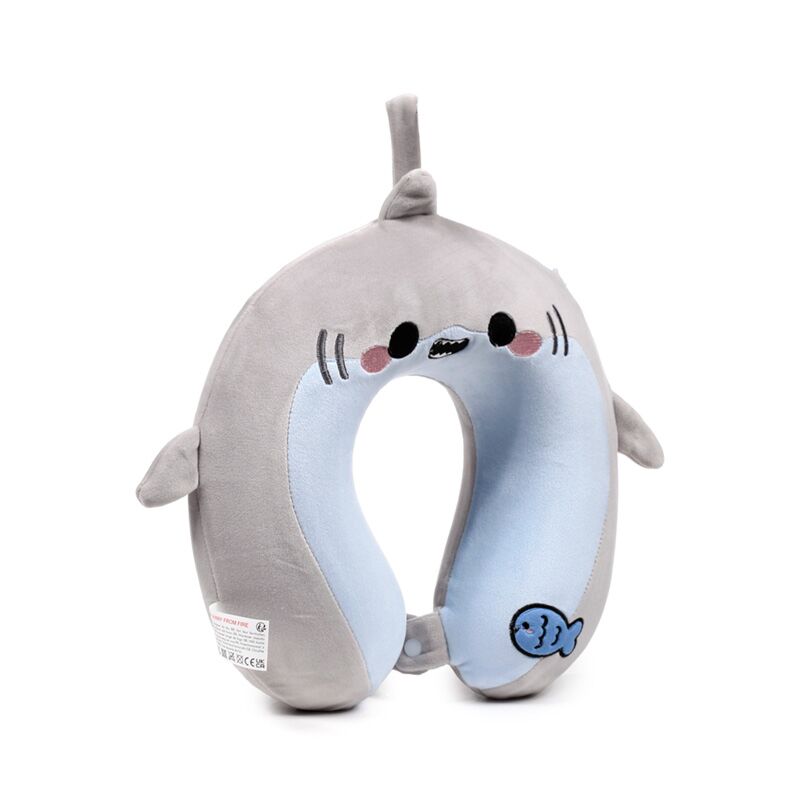 Eleanoras Adoramals Archie the Shark Plush Travel Pillow Travel Pillows