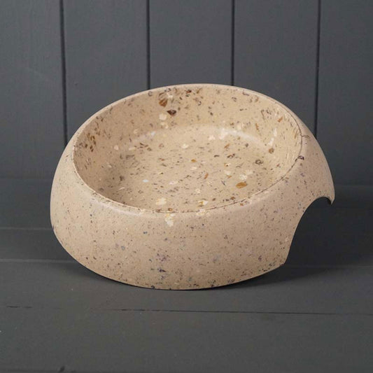 Eleanoras Earthy Pet Bowl Made with Coffee (23cm) 