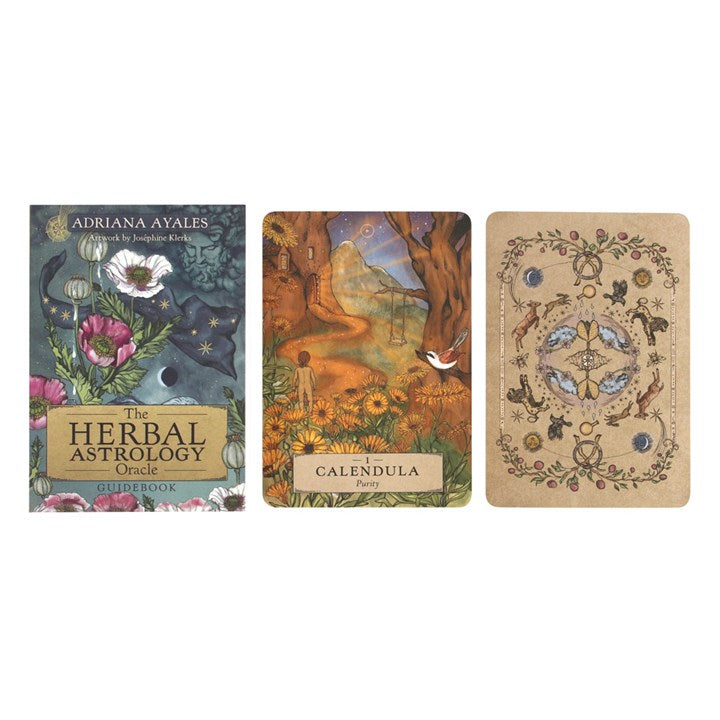 Eleanoras The Herbal Astrology Oracle Cards Oracle Cards
