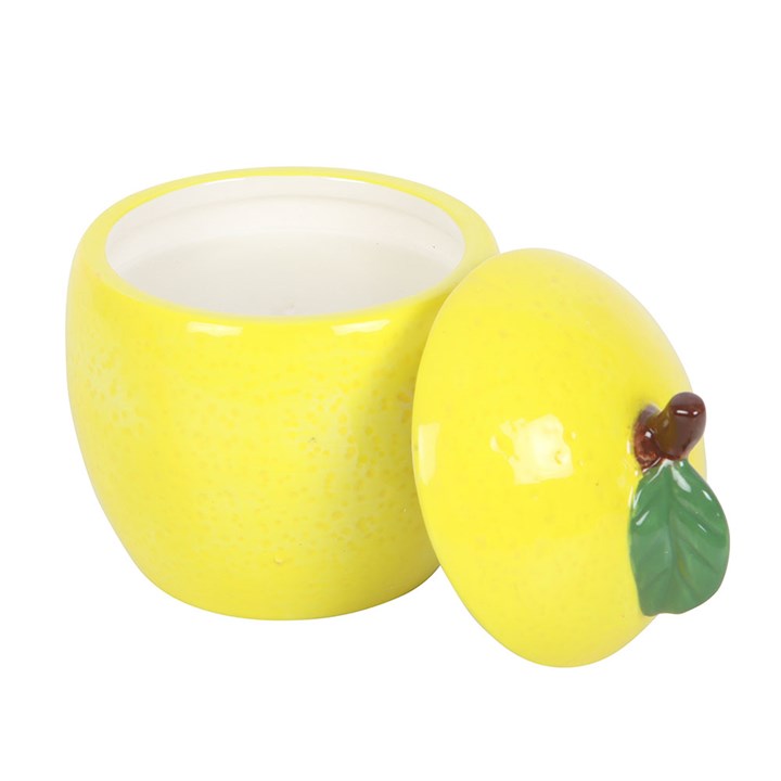 Eleanoras Lemon Shaped Candle Jar Candles