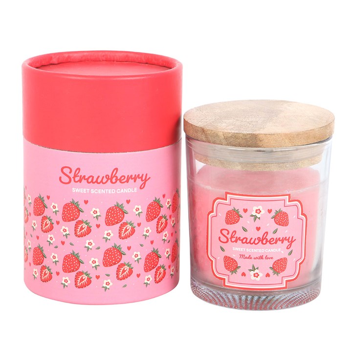 Eleanoras Strawberry Scented Candle Candles
