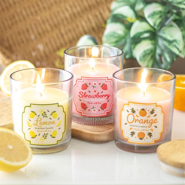 Eleanoras Strawberry Scented Candle Candles