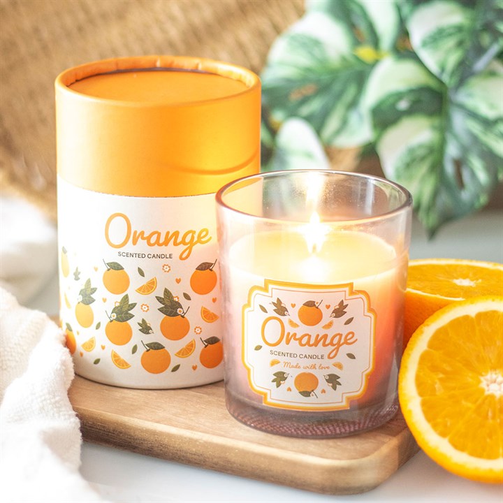 Eleanoras Orange Scented Candle Candles