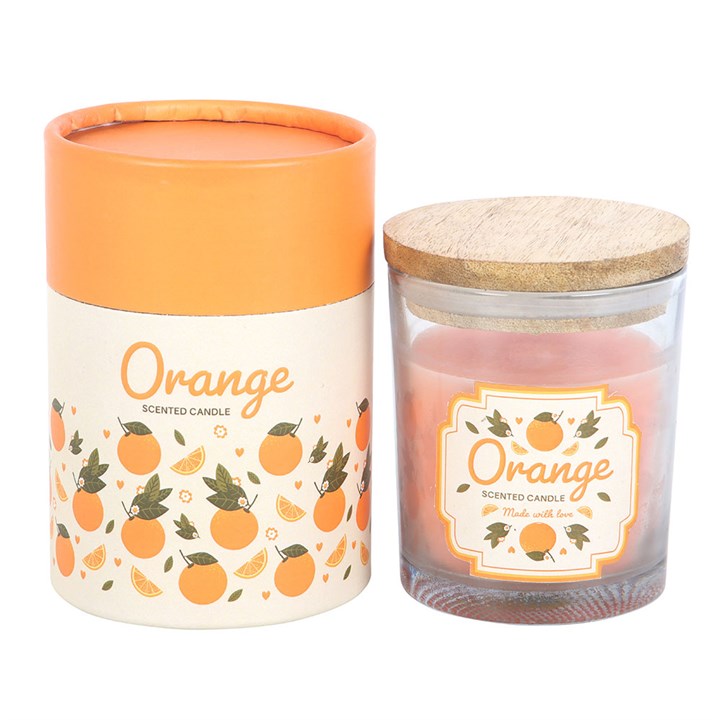 Eleanoras Orange Scented Candle Candles