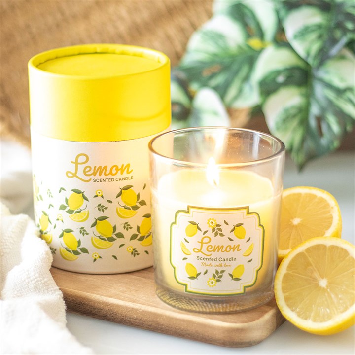 Eleanoras Lemon Scented Candle Candles