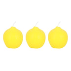 Eleanoras Set Of 3 Lemon Candles Candles