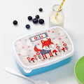 Eleanoras Personalised Playful Fox Lunch Box Lunch Bags & Boxes