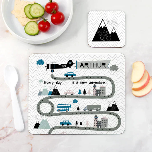 Eleanoras Personalised Adventure Placemat Set 