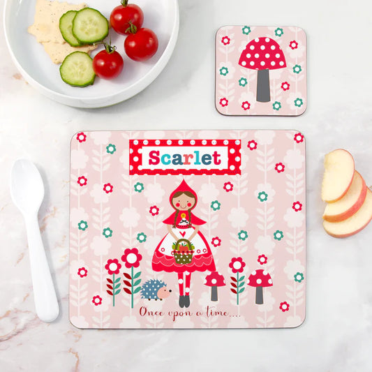 LITTLE RED RIDING HOOD PLACEMAT SET