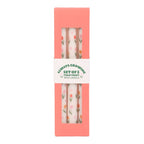 Set of 3 Tulip Print Taper Candles