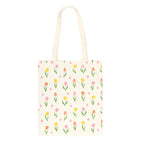 Tulip Print Tote Bag